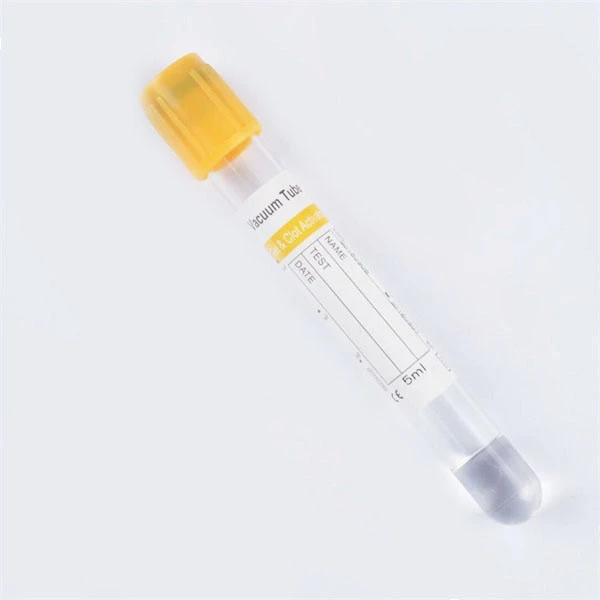 Gel And Clot Activator Vaccum Blood Collection Gel And Clot Tube