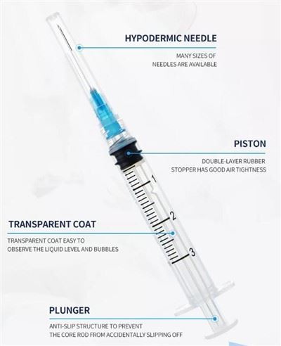 Syye 10ml Avèk oswa san zegwi
