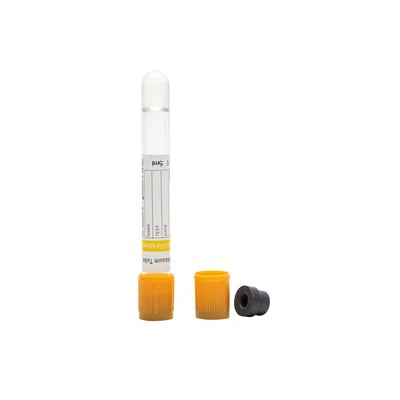 Vacuum Blood Collection Tube Gel & Clot Activator Yellow Cap