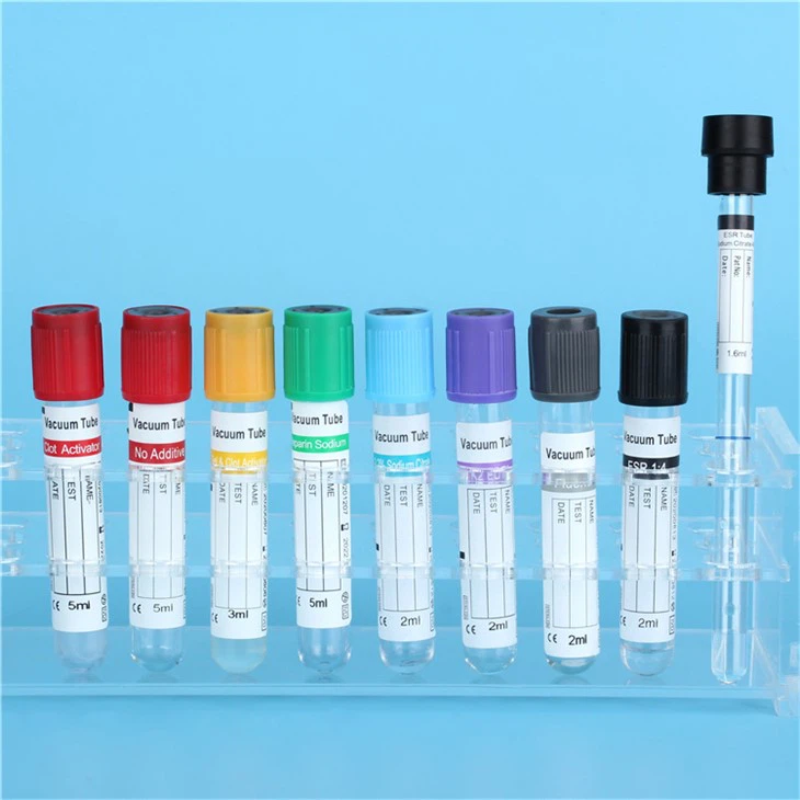 Vacuum Blood Collection Tube System PET GLASS