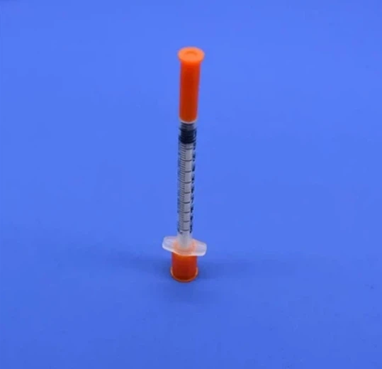 Disposable Insulin Syringe With Needle