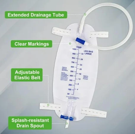 Disposable Sterile Urinary Leg Bag high quality