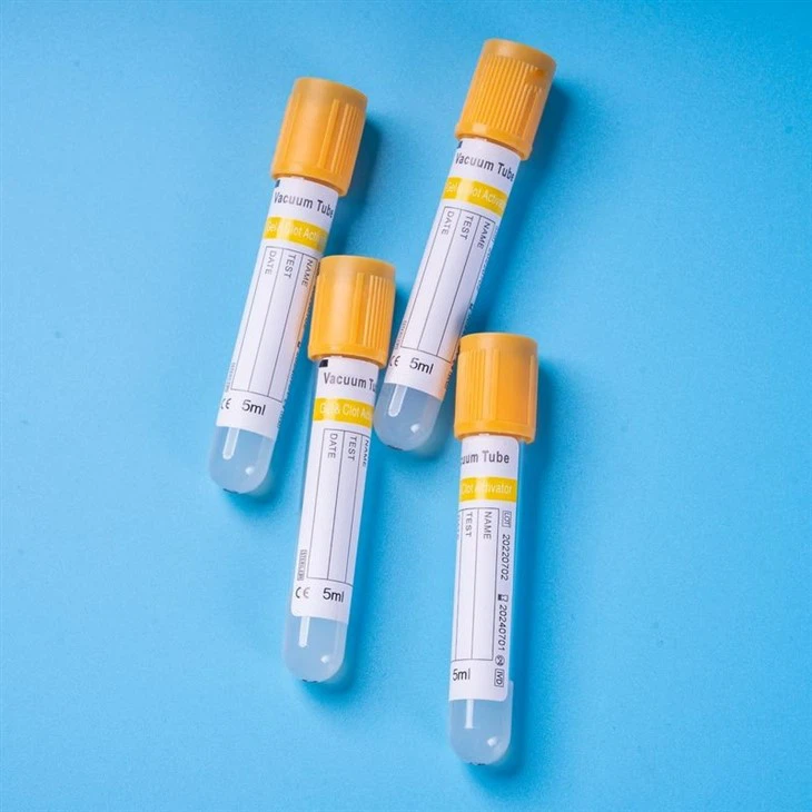 Disposable Vacuum Gel& Clot Activator Tube