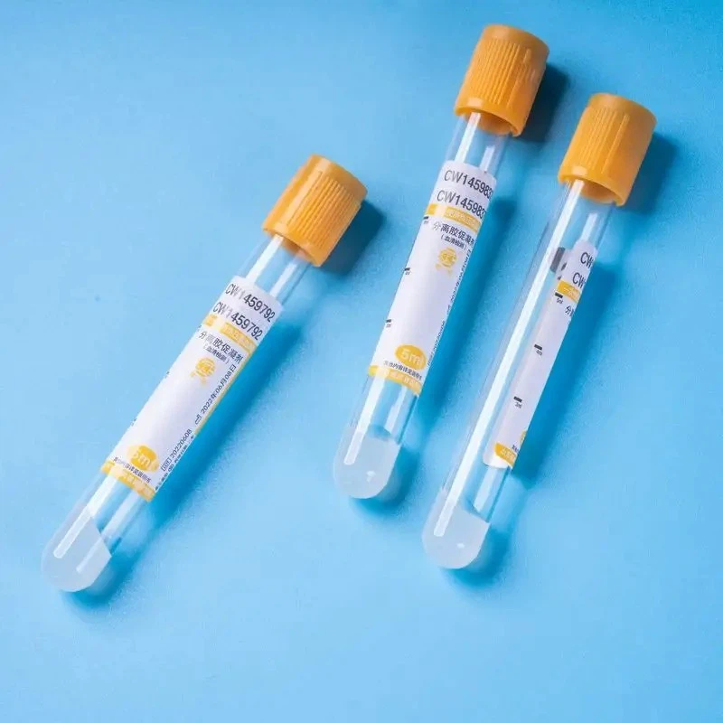 Gel Clot Activator Additive Vacuum Blood Collection Tube