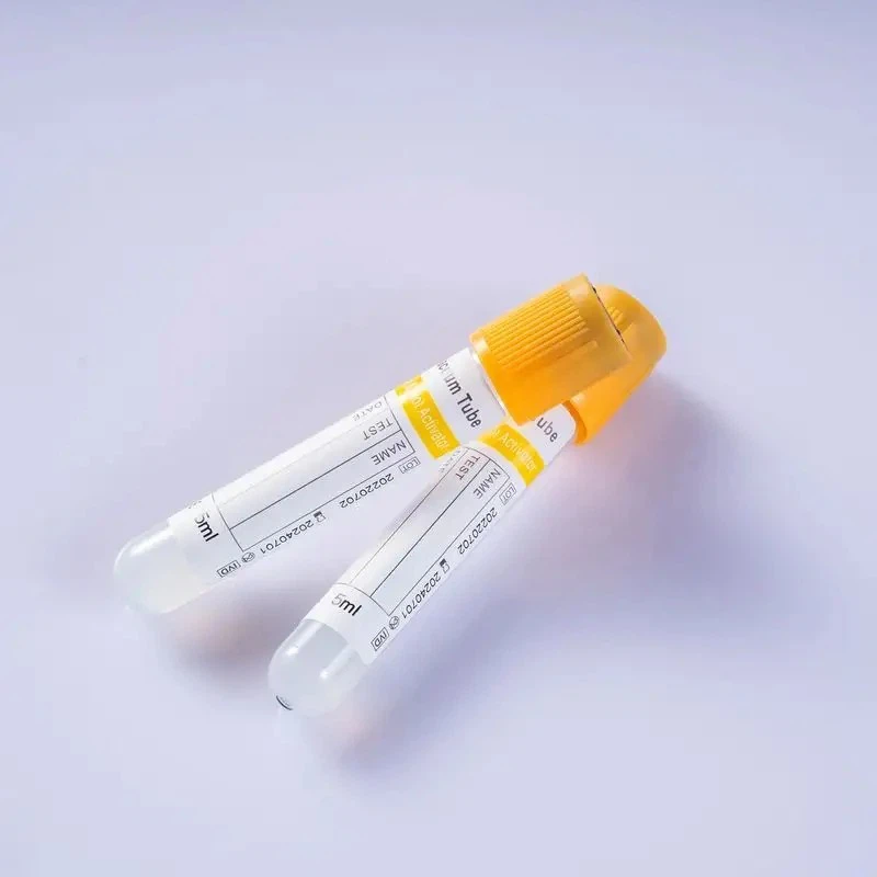 Gel Clot Activator Additive Vacuum Blood Collection Tube