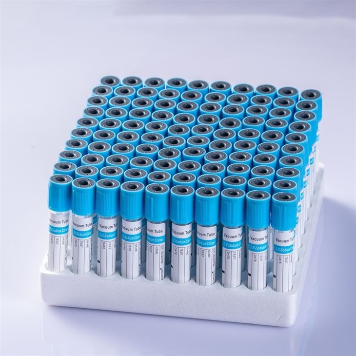 Sèvis OEM 2ml 3ml 4ml 6ml 7ml 10ml Blue Cap 3.2% Sodyòm Sitrat PT Tib