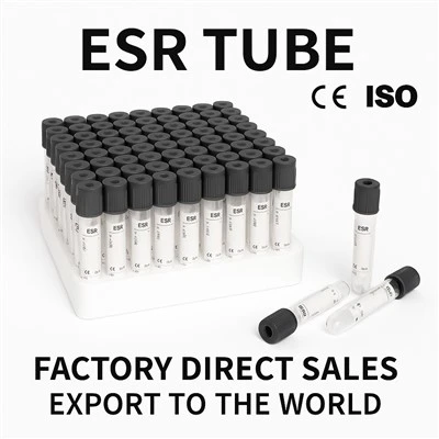 ESR Vacuum koleksyon san tib nwa CAP13*75/13*100/16*100mm